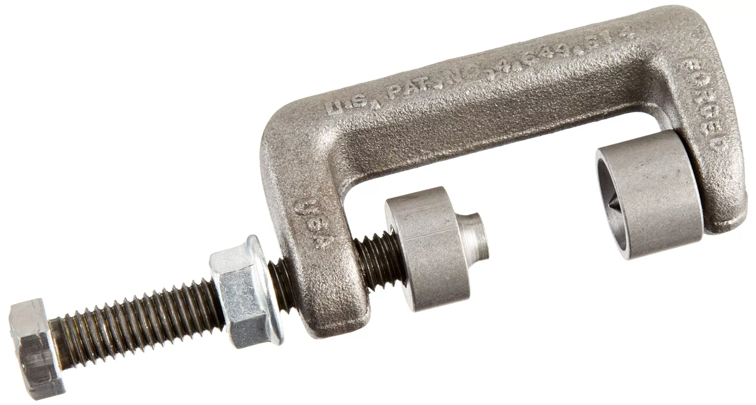 Nickson 17350 Clamp-A-Stud 1/4” – 1-3/4′, Metallic