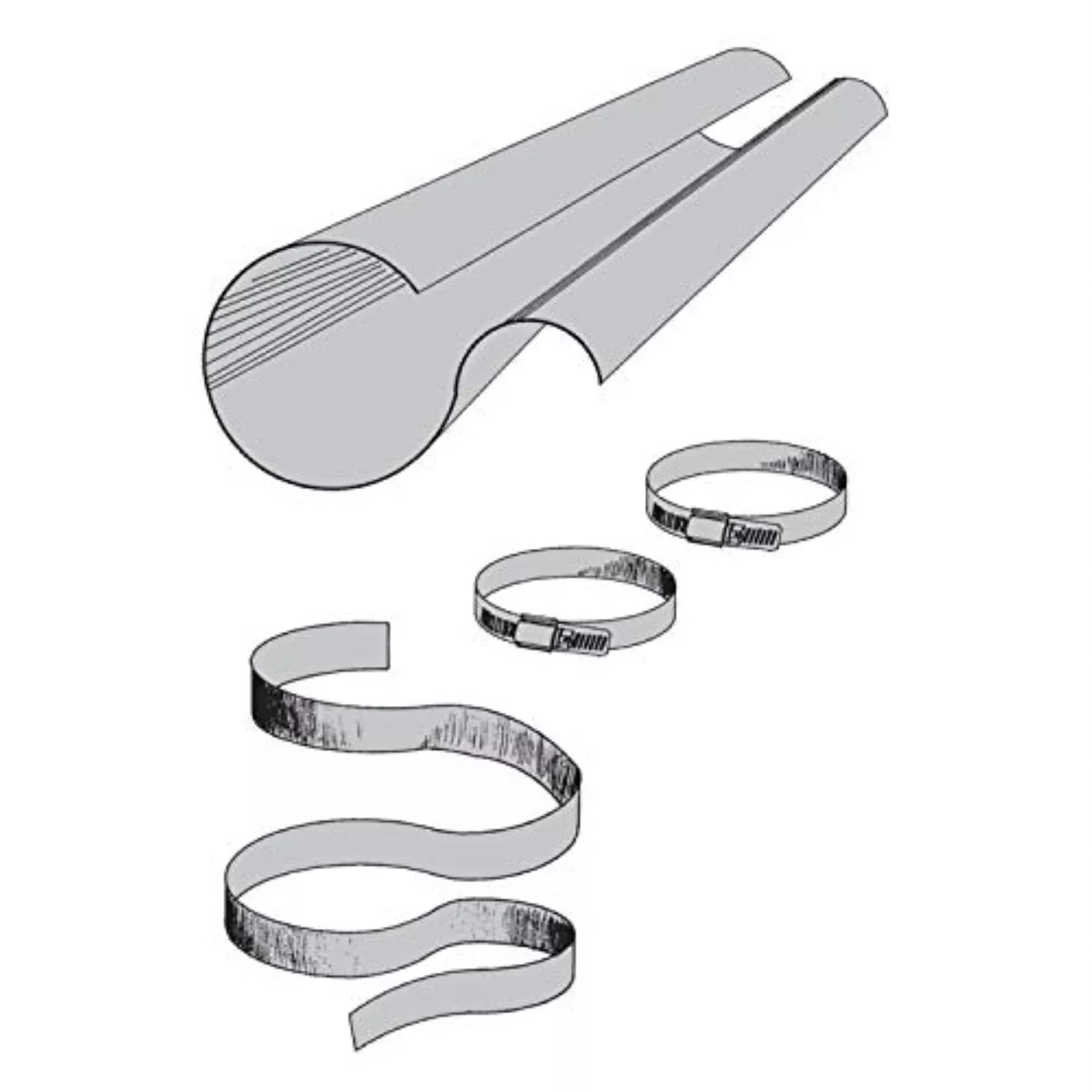 Nickson Industries 17050 Exhaust Repair Kit
