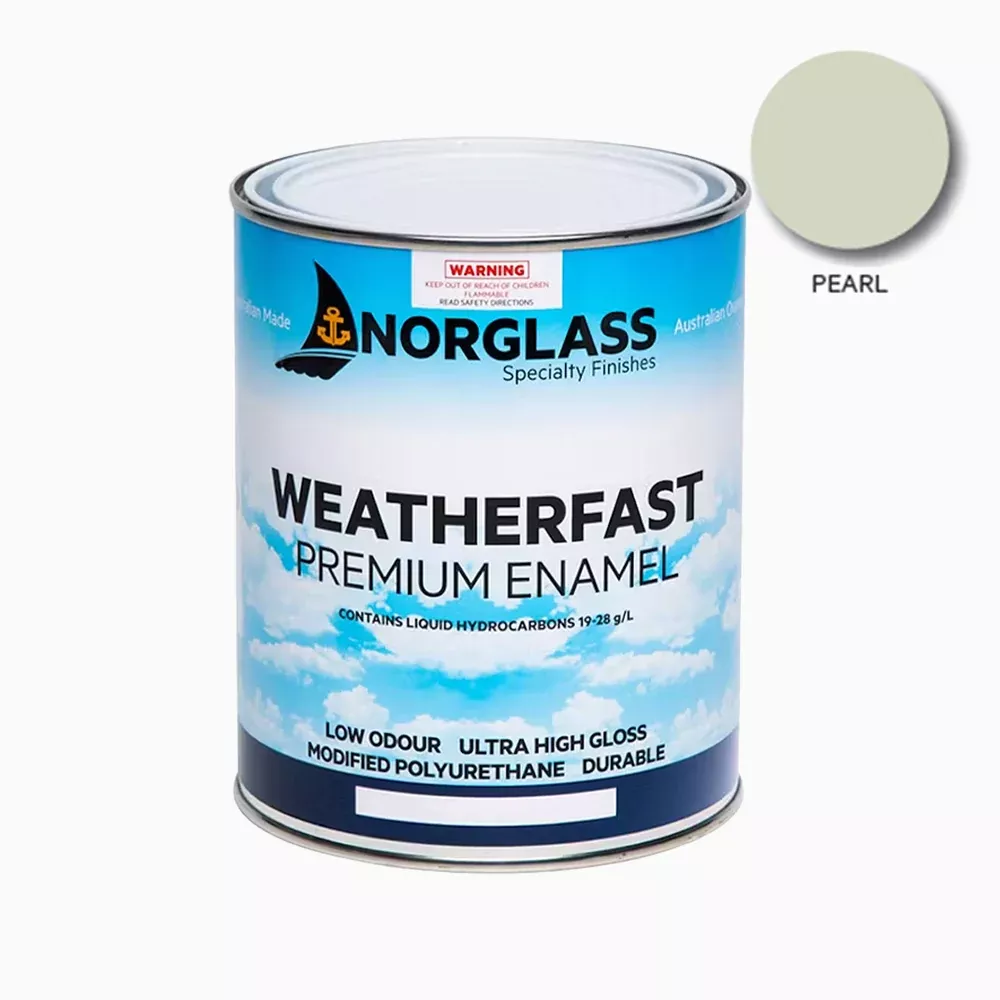 NORGLASS Weatherfast Marine Premium Enamel 500ml Pearl High Gloss