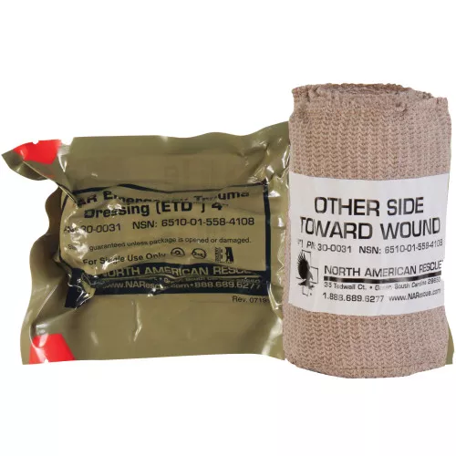 North American Rescue Emergency Trauma Dressing, 4" 30-0031