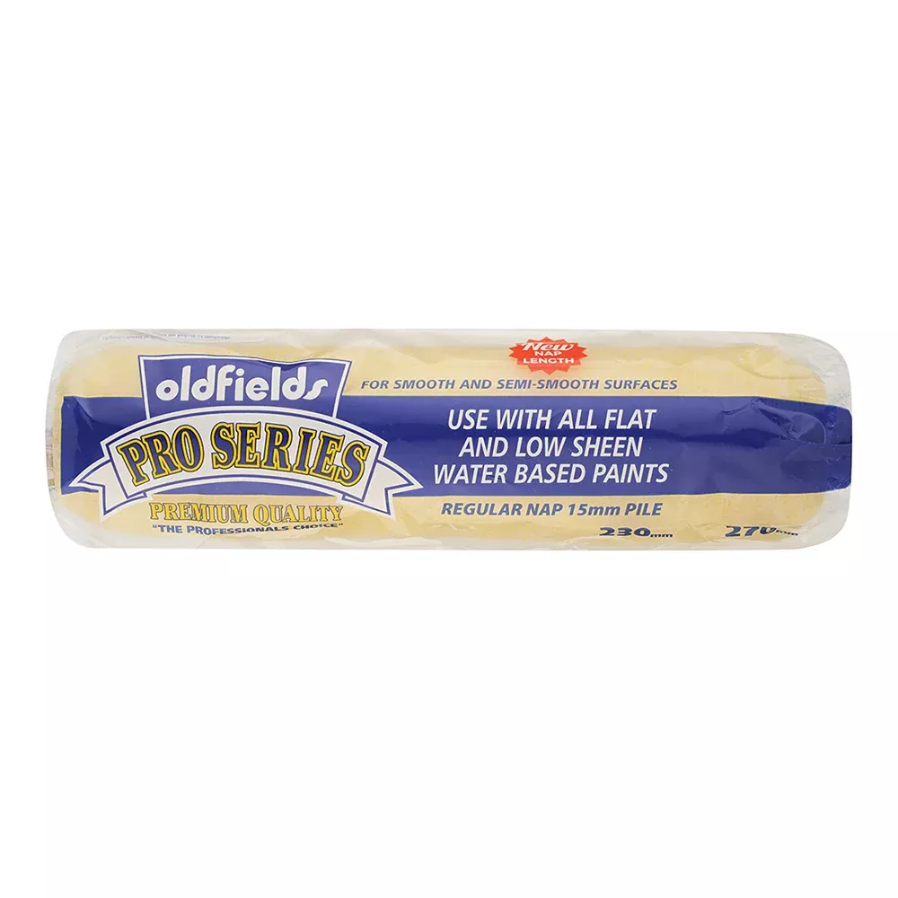 OLDFIELDS Pro Series Roller Cover 230mm x 15mm Nap For Waterbased Paint
