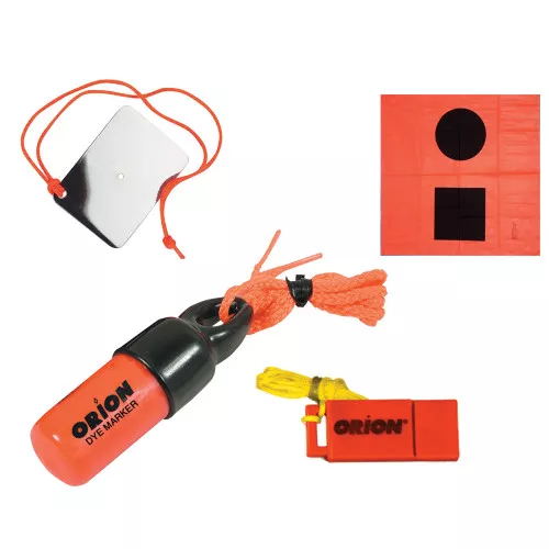 Orion Signaling Kit - Flag, Mirror, Dye MarkerWhistle