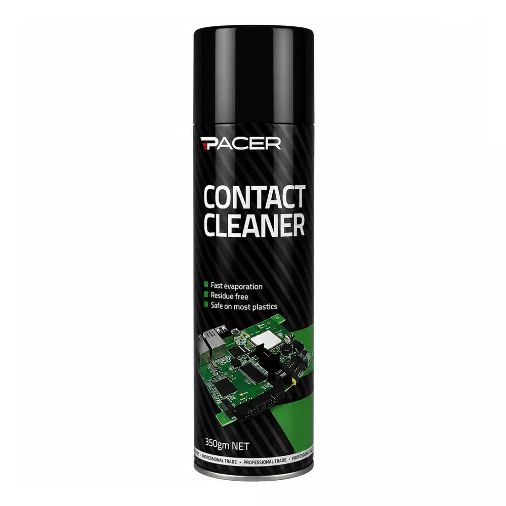 PACER Contact Cleaner 350gm Electrical Automotive Cleaner Spray