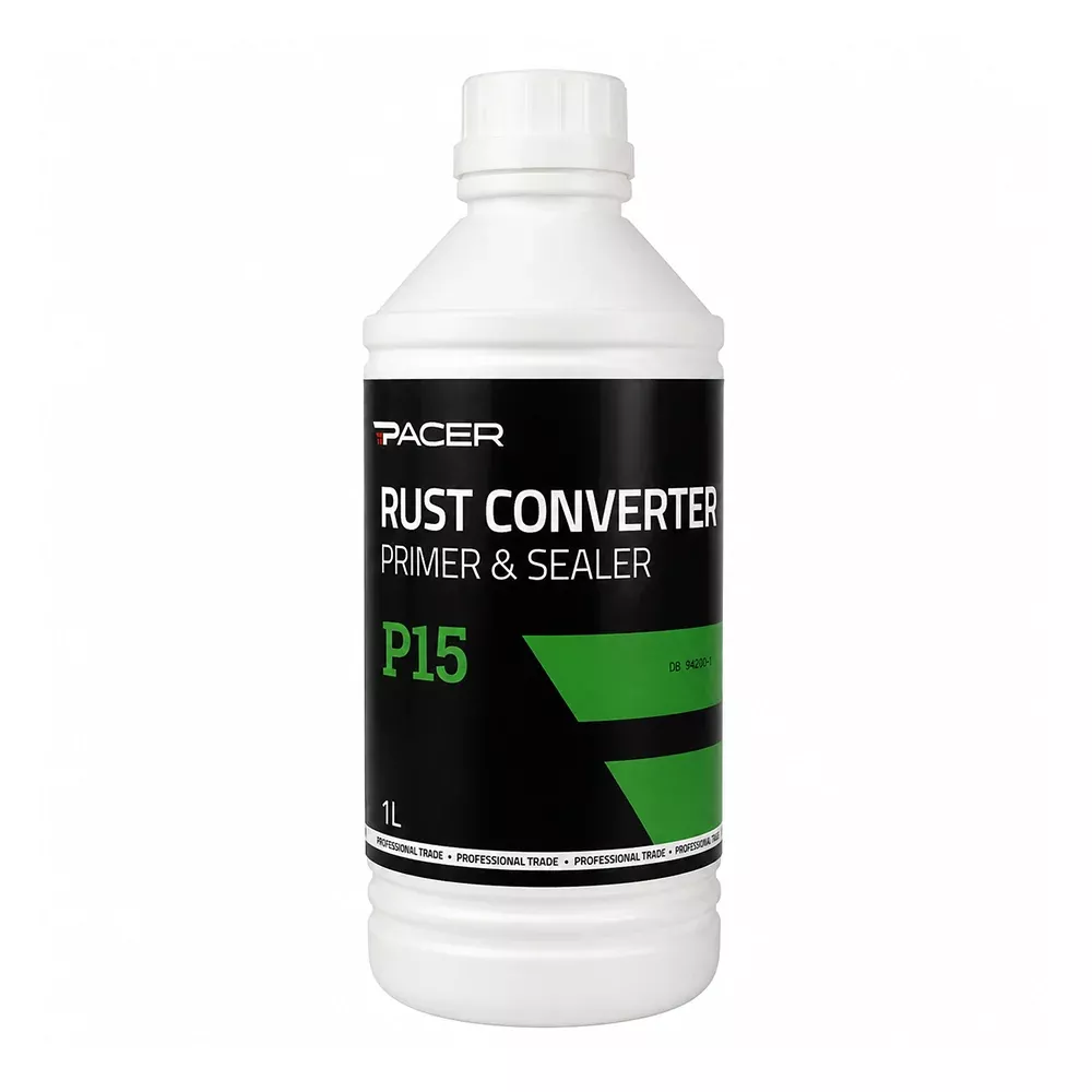 PACER P15 Rust Converter Primer & Sealer 1L Rust Neutraliser Primer