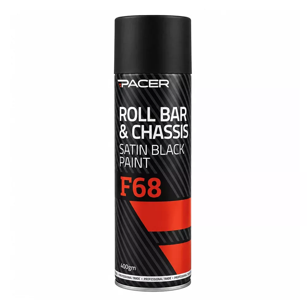 PACER Roll Bar & Chassis Satin Black 400gm Protective Coating Spray