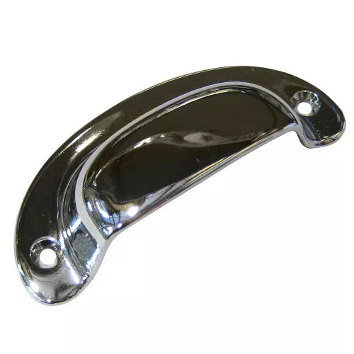 Perko Surface Mount Drawer Pull - Chrome Plated Zinc, Surface-Mount Cabinet Pull