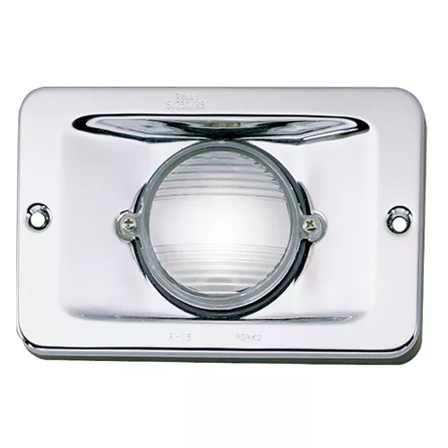 Perko Vertical Mount Stern Light Stainless Steel, Vertical Stern Lamp Assembly