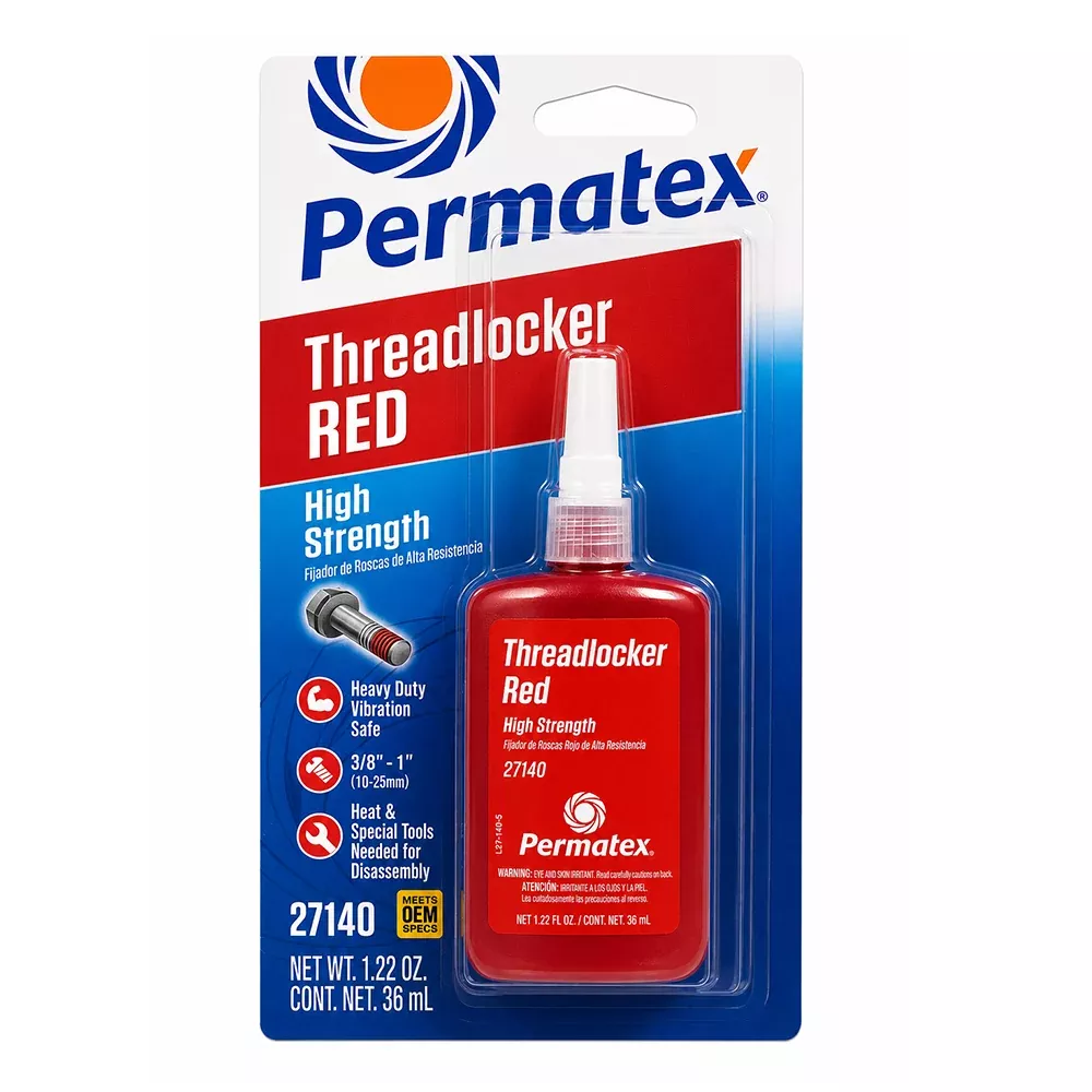 PERMATEX 27140 Red High Strength Threadlocker 36ml