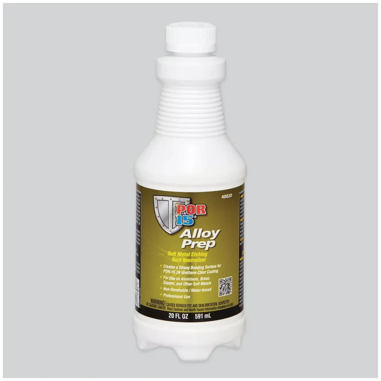 POR 15Â 40020 Alloy Prep Soft Metal Etching Rust Neutralizer for Clear 2k Urethane 20 oz