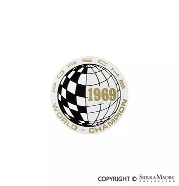 Porsche 1969 World Champion Decal911-701-103-20