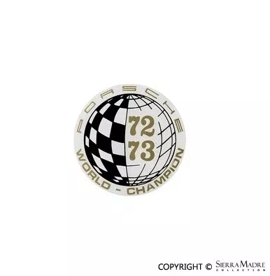 Porsche 1972-1973 World Champion Decal911-701-103-24