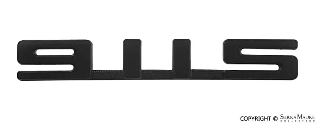 Porsche Black 911S Emblem 72-75901-559-308-24