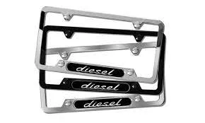 Porsche Black License Frame Diesel – PNA70210003PNA70210003