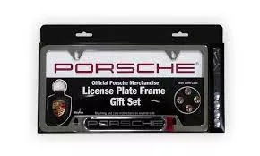 Porsche Brushed Gift Set Frame Keyring Valve Set – PNA70400744PNA70400744