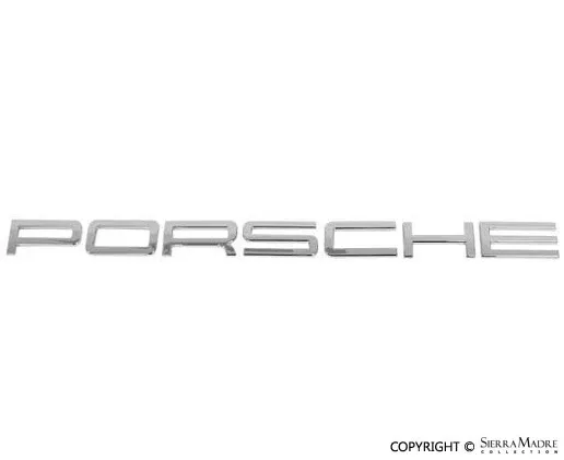 Porsche Chrome ”Porsche” Emblem – 991 2012991-559-235-00
