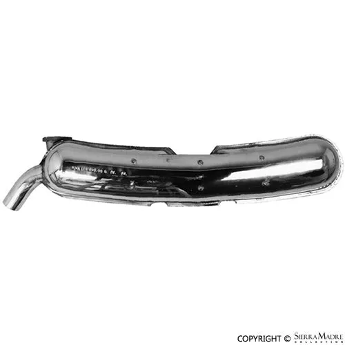 Porsche Dansk Muffler – Polished Stainless Steel – 911 75-8992-201S