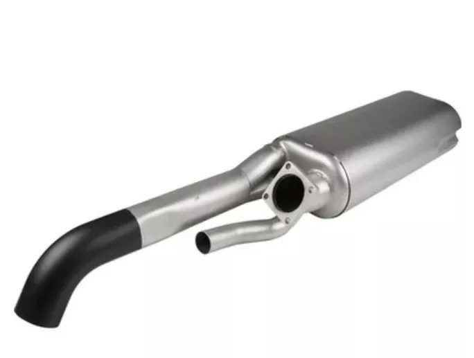 Porsche Dansk Muffler – Silver Stainless – 930 75-7792-202S