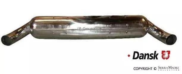 Porsche Dansk Sport Muffler - Stainless - 911 3.2
