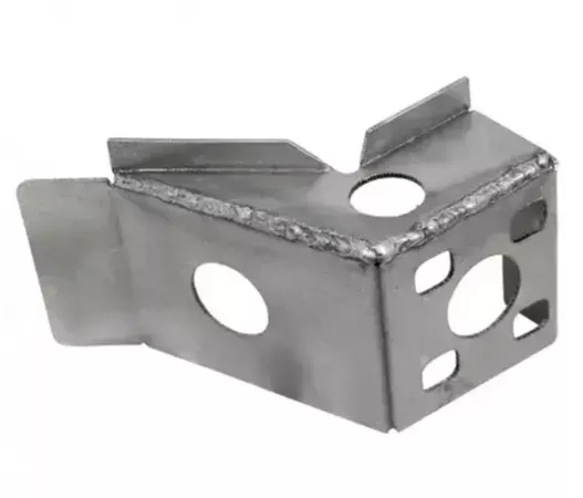 Porsche Door Hinge Support Bracket - Lower Left - 356C 64-65PP104DBL