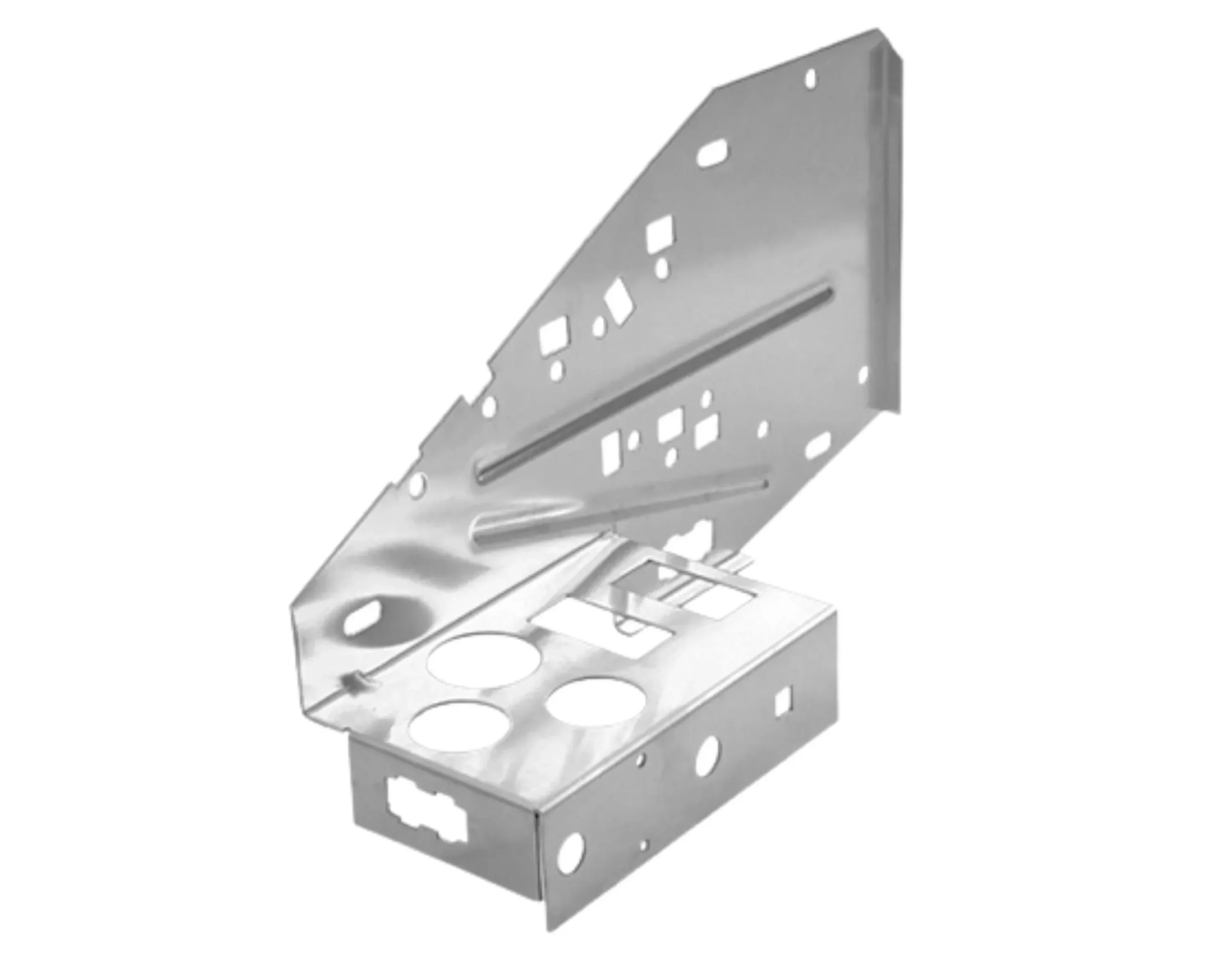 Porsche Engine Compartment Electrical Panel – Silver – 911 – 930 | 1965-1989911-610-103-03