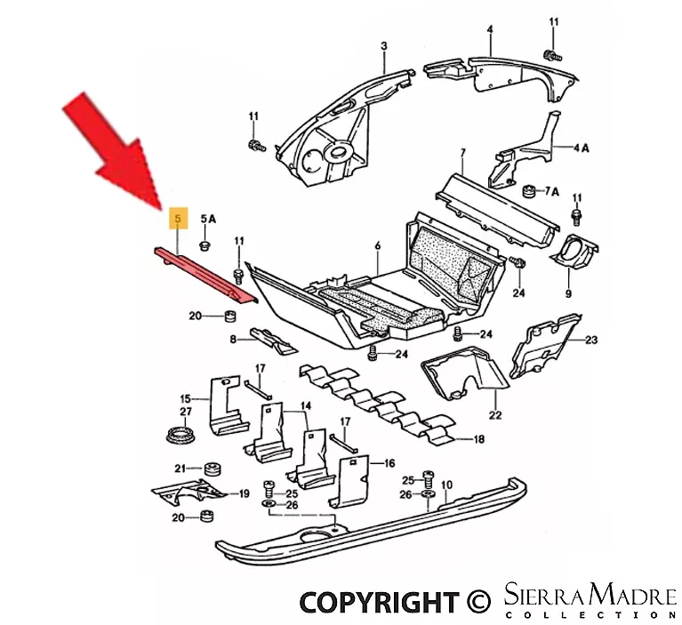 Porsche Engine Cover – 911 78-89930-106-703-01