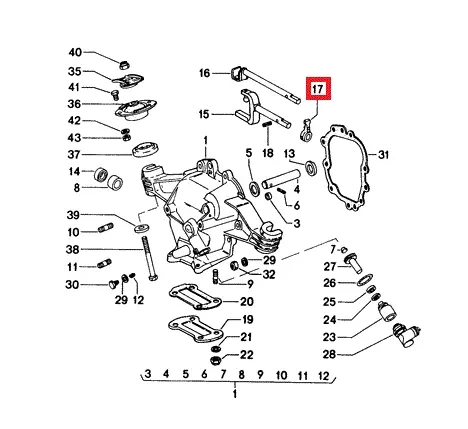 Porsche Gear Shift Lever - 914 70-76914-303-013-01