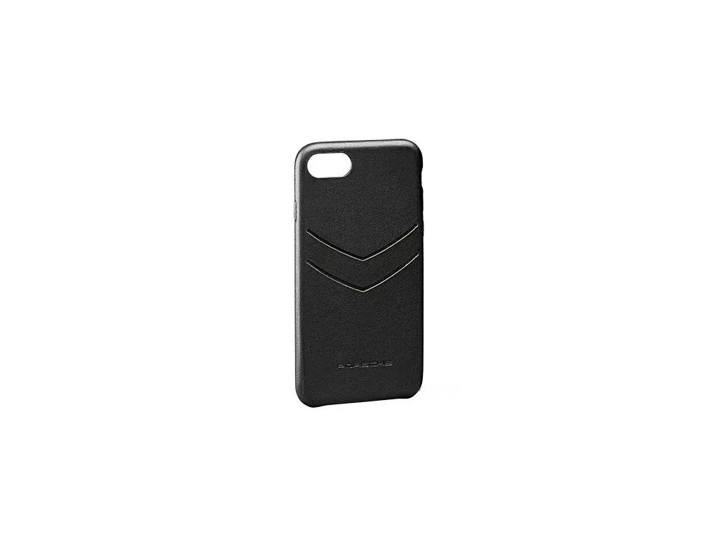 Porsche Genuine Porsche iPhone 8 Plus Snap-On Case Black Leather – WAP0300230KWAP0300230K