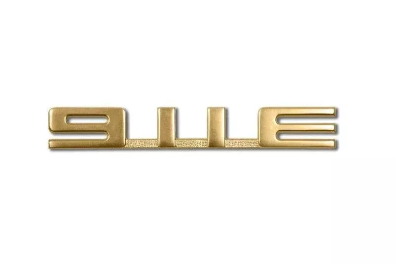 Porsche Gold 911E Emblem 69-71901-559-325-51