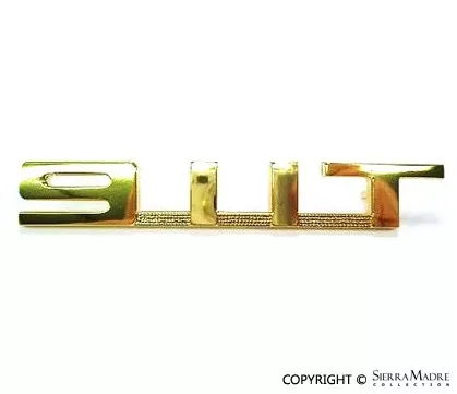 Porsche Gold 911T Emblem 69-71901-559-311-51
