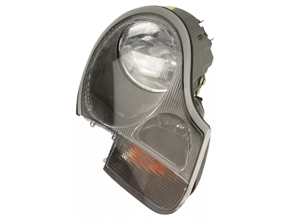 Porsche Headlight Assembly with Clear Turn Signal Lens – Right – Halogen – Boxster 03-04986-631-132-14