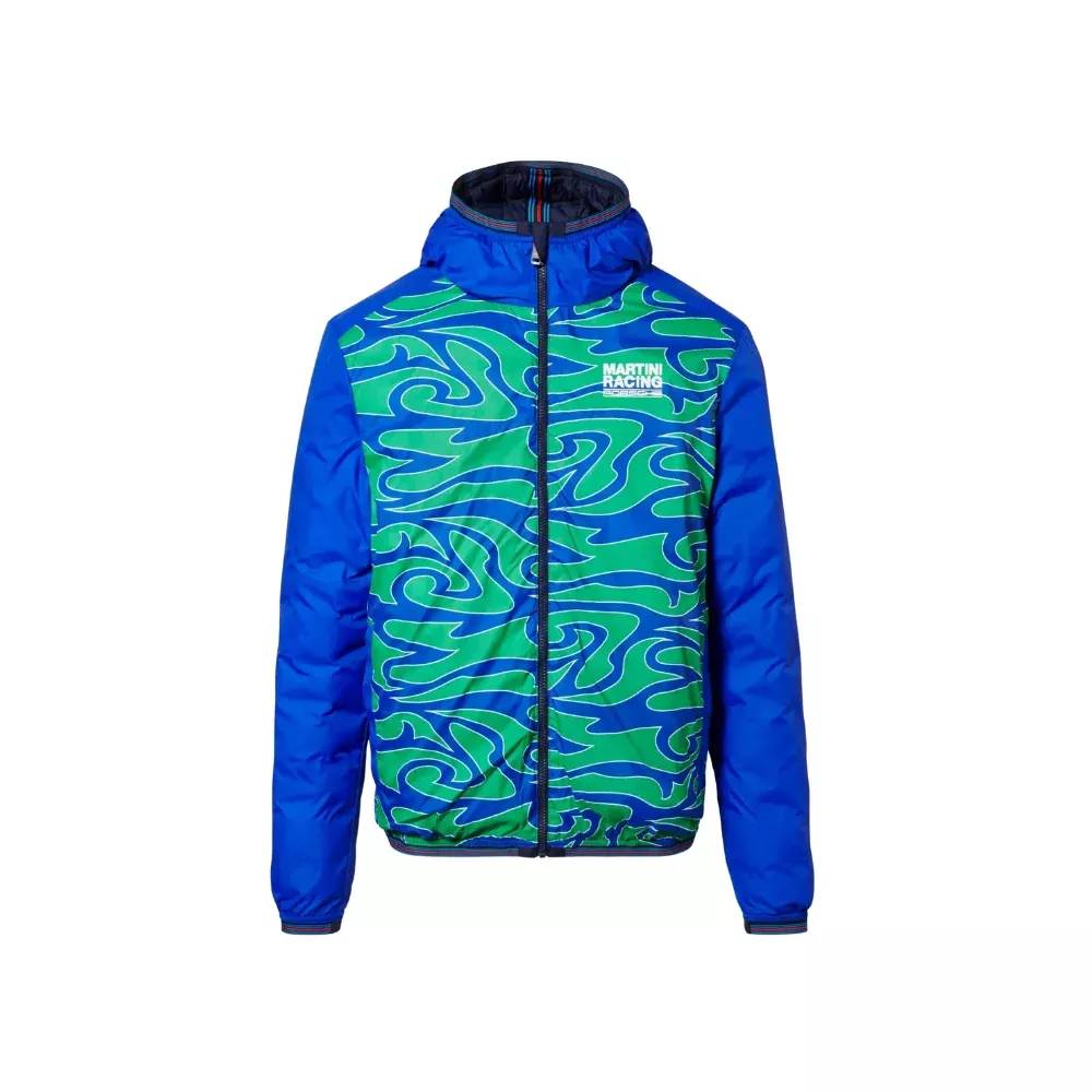 Porsche Martini Racing 917 Reversible Puffer Jacket Green/BlueWAP559XXL0LMRH