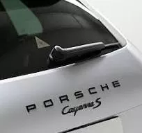 Porsche Model Designation Painted High Gloss Black - Cayenne 11-1895804480281041