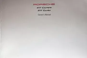 Porsche Owners Manual – 993WKD-993-020
