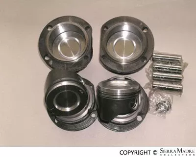 Porsche Piston and Cylinder Set - Flat Topped - 1700cc -914 70-76VW9000T4F