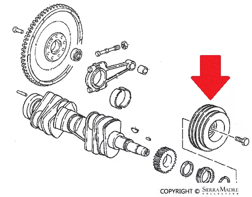 Porsche Pulley – 964 89-94964-102-150-20