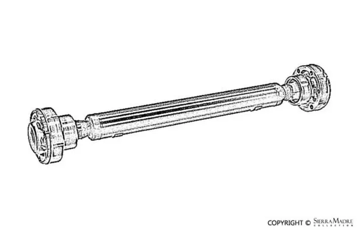 Porsche Rear Cardan Shaft – Driveshaft – Transfer Case to Differential