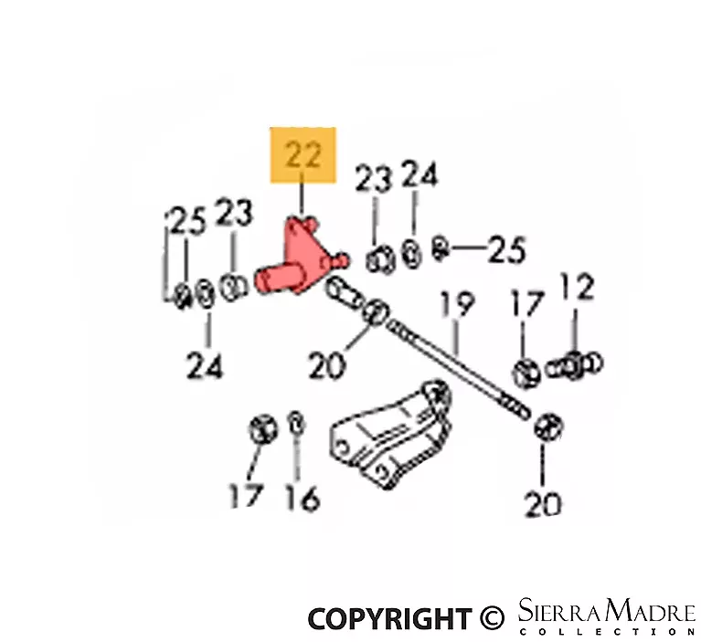 Porsche Relay Lever – 91/912 65-69901-108-720-02