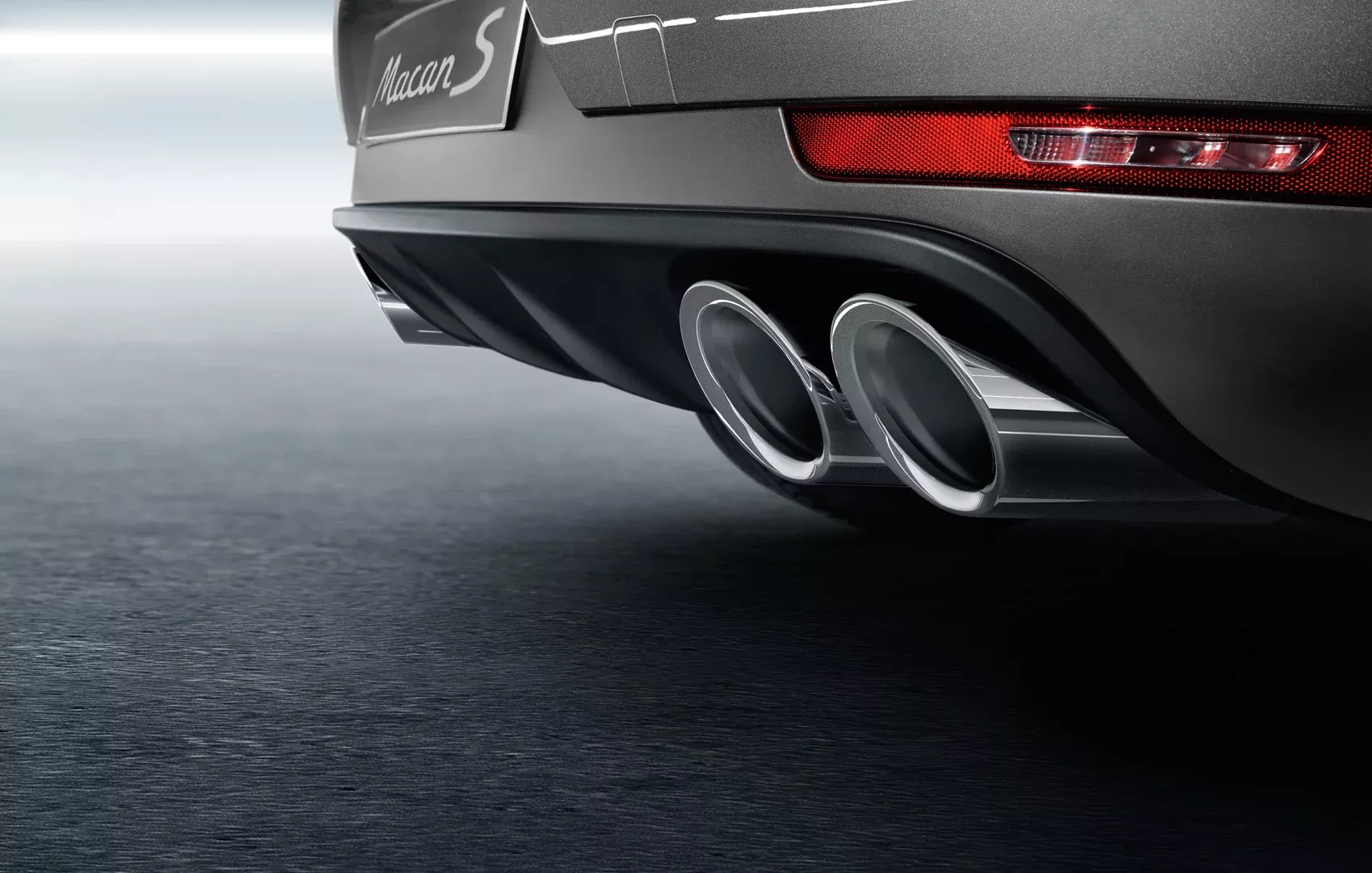 Porsche Sports Exhaust Tailpipes – 95B04420007 – Macan 15-2395B04420007
