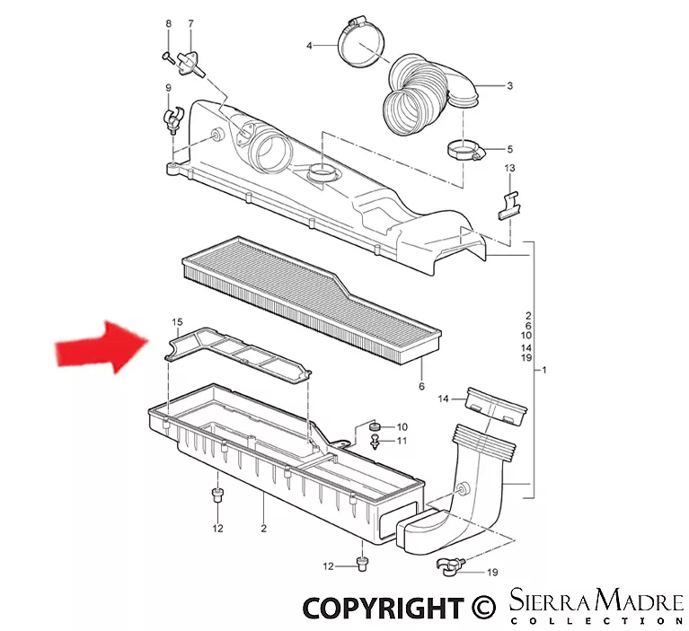 Porsche Strainer Frame – 997 04-12997-110-240-00