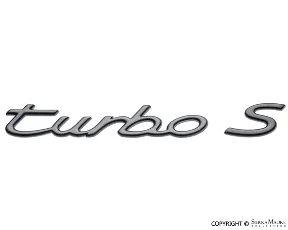 Porsche Turbo S Emblem - 993 95-98993-559-982-00