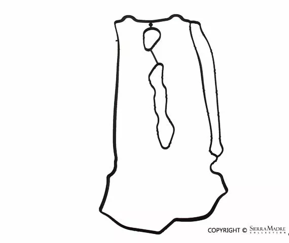 Porsche Valve Cover Gasket – 09-129A1-105-731-03