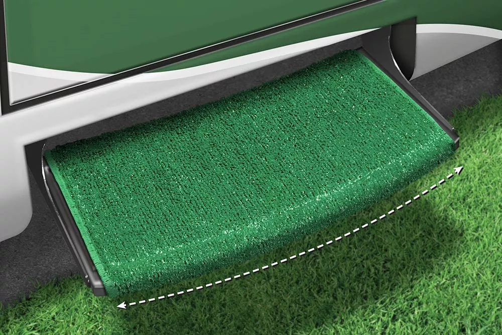 Prest-O-Fit 2-0200 Wraparound+Plus Radius Step Rug, 22 – Green