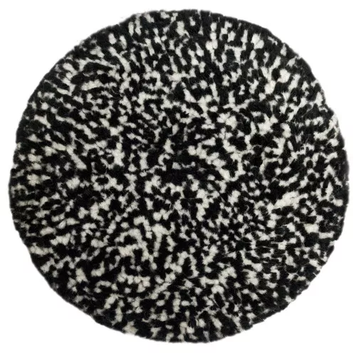 Presta Wool Compounding Pad - BlackWhite Heavy Cut - *Case of 12*