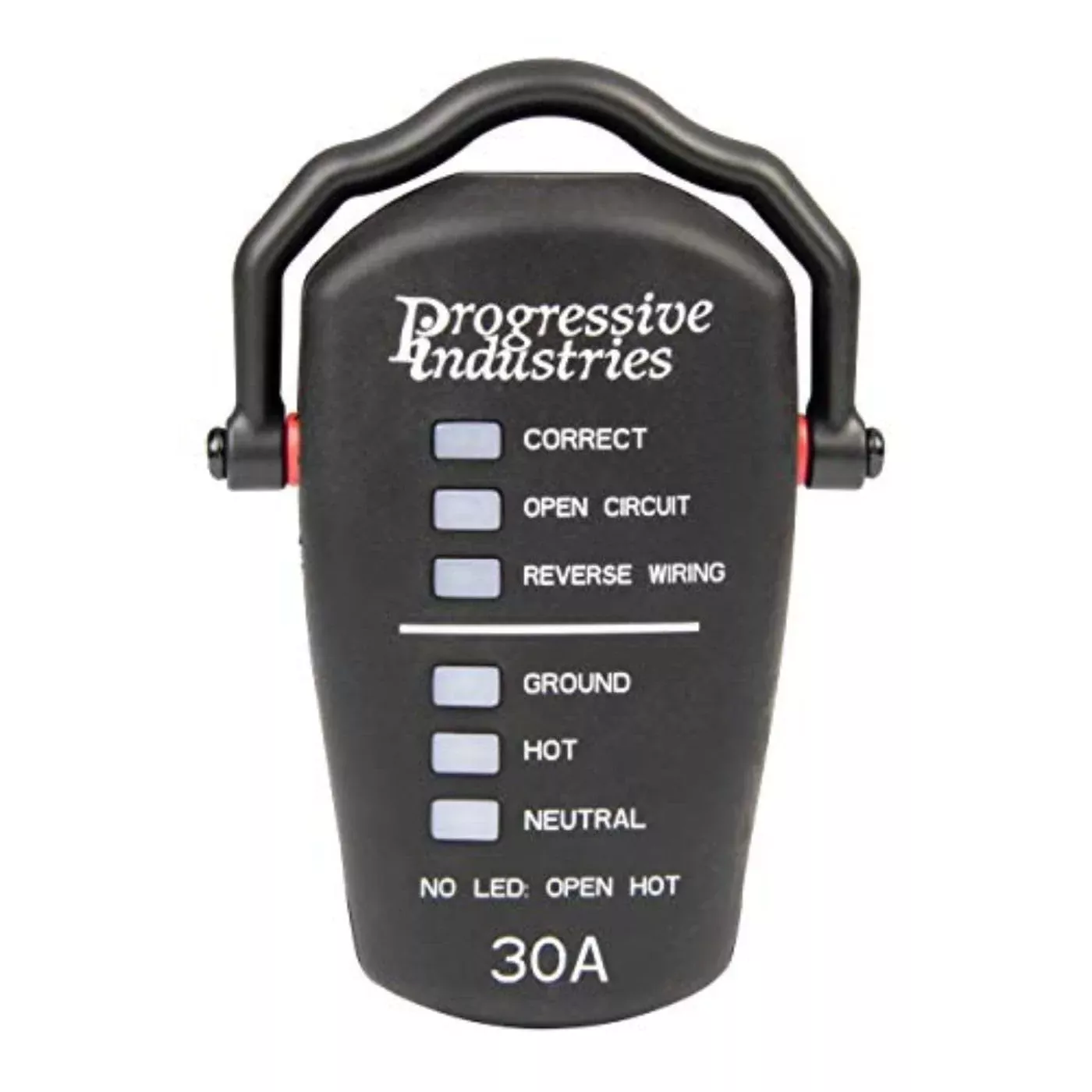 Progressive Industries 30 Amp RV Receptacle Tester RRT-30 – One Size, Durable Material, Easy to Use