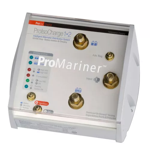ProMariner ProIso Charge Battery Smart Isolator 250Amp 1-Alt 2-Bat - 12V, 23123