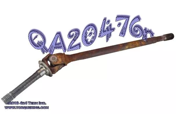 QA20746R 80-96 Right Axle Asm
