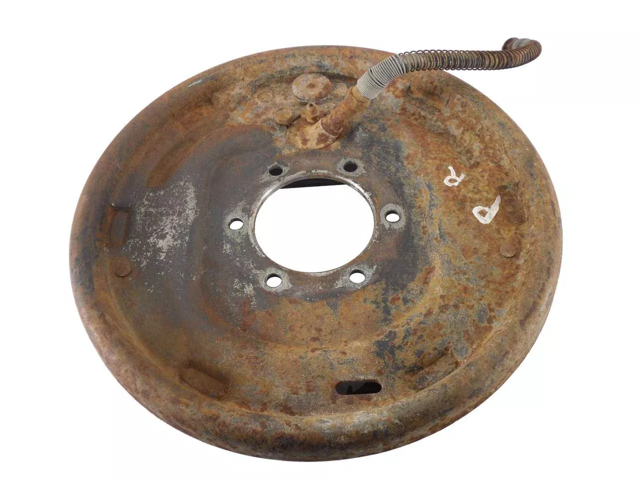 QU11358U Used Right Front Brake Plate for 1972-1974 Dodge W100