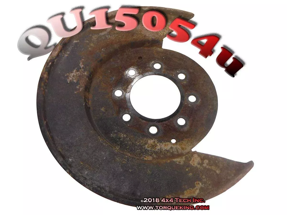 QU15054U Used Left Disc Brake Splash Shield for 1974-1979 IHC Scout