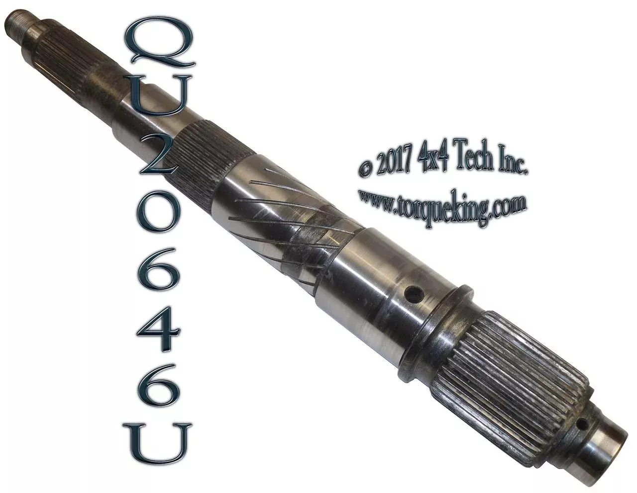 QU20646U Used Borg Warner 4407 Transfer Case Mainshaft for Ford