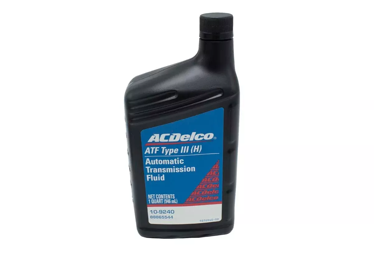 QU90045 1 Quart ACDelco ATF Dexron Type III (H) Automatic Transmission Fluid